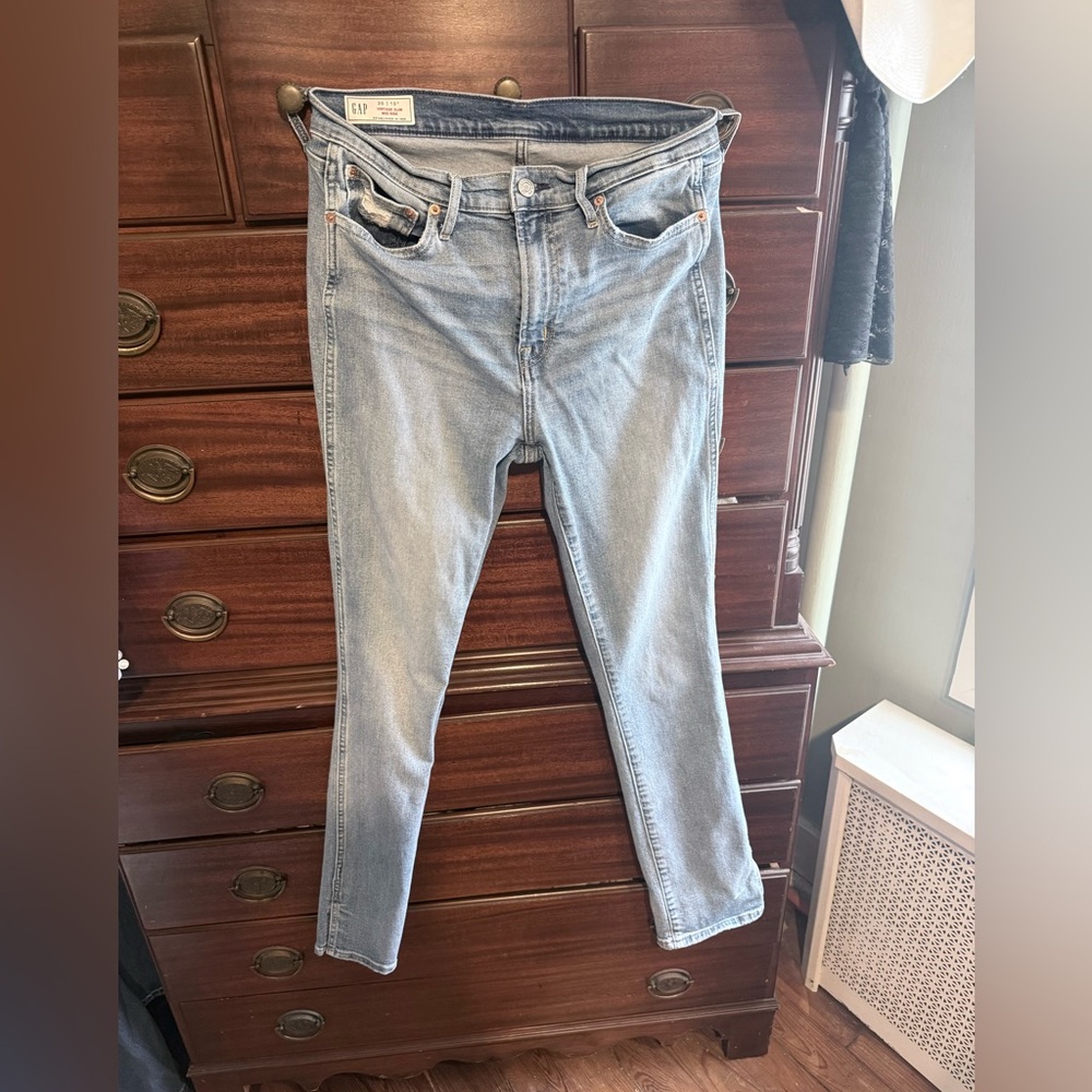 GAP Light Blue Straight Leg Women's Jeans